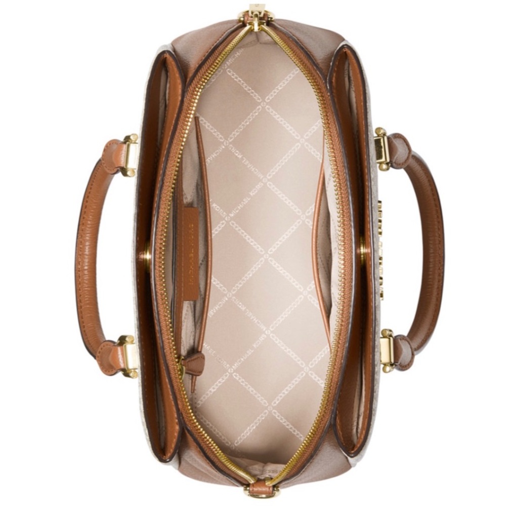 NEW| Michael Kors Maxine Signature Dome Satchel - Picture 2 of 3